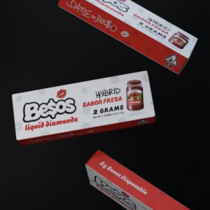 Besos Sabor Fresa Disposable Vape | Hybrid